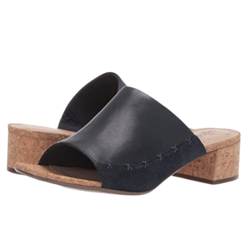 Clark's, Elisa Abby black heeled sandal 10 W